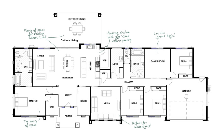 Wynvale 34 + Games Room Modern